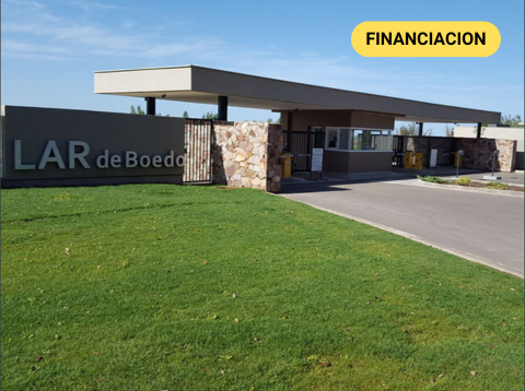Lote a la venta de 500 m2 con financiación en Lar de Boedo - Busco Barrio Privado