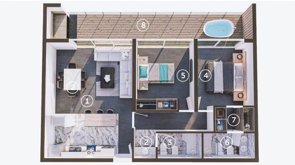 Departamento premium en Rincones de Boedo - Busco Barrio Privado